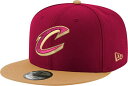 【送料無料】 ニューエラ メンズ 帽子 アクセサリー New Era Men's Cleveland Cavaliers Two Tone9Fifty Adju...