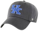 【送料無料】 フォーティーセブン レディース 帽子 アクセサリー ‘47 Men's Kentucky Wildcats Charcoal Clean Up A...