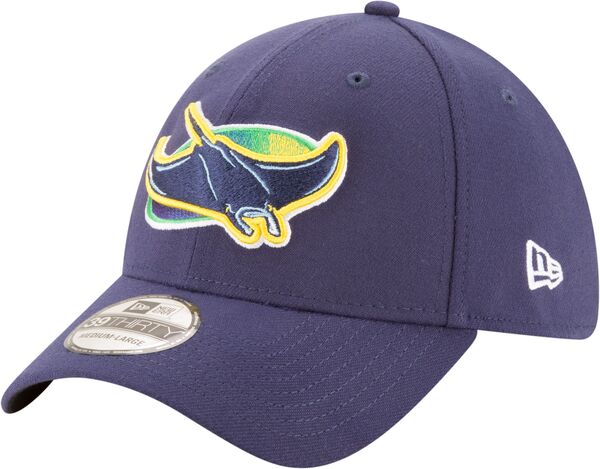 【送料無料】 ニューエラ メンズ 帽子 アクセサリー New Era Men's Tampa Bay Rays 39Thirty Stretch Fit Hat