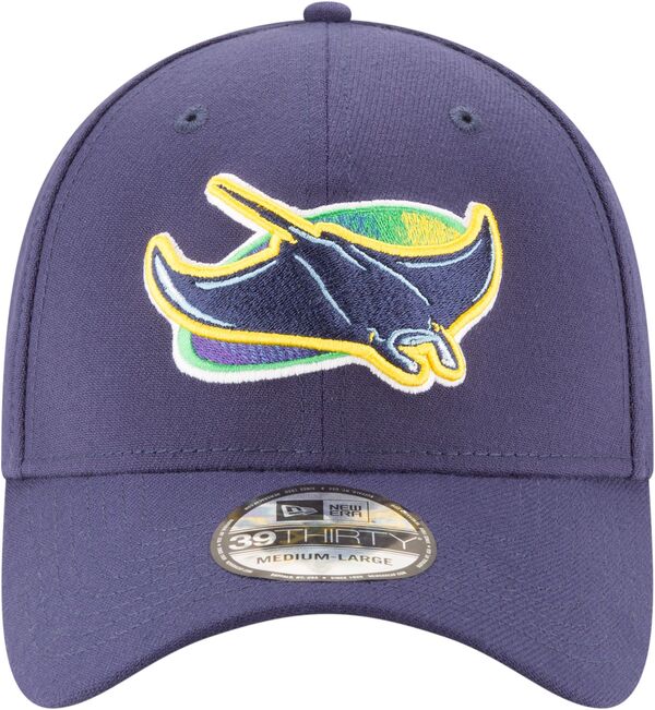 【送料無料】 ニューエラ メンズ 帽子 アクセサリー New Era Men's Tampa Bay Rays 39Thirty Stretch Fit Hat