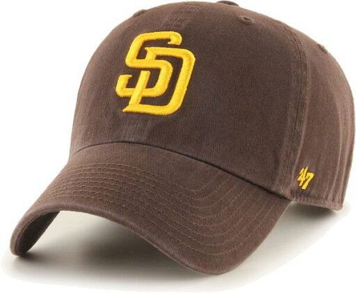 【送料無料】 フォーティーセブン メンズ 帽子 アクセサリー ‘47 Men's San Diego Padres Brown Clean Up Adjustable Hat 【送料無料】 フォーティーセブン メンズ 帽子 アクセサリー ‘47 Men's San Diego Padres Brown Clean Up Adjustable Hat