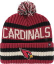 【送料無料】 フォーティーセブン レディース 帽子 ニットキャップ アクセサリー '47 Men's Arizona Cardinals Bering Red Cuffed Knit Beanie(4)