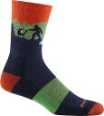 【送料無料】 ダーンタフ メンズ 靴下 アンダーウェア Darn Tough Men's Close Encounters Micro Crew Midweight Hiking Socks Eclipse