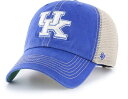 【送料無料】 フォーティーセブン レディース 帽子 アクセサリー ‘47 Kentucky Wildcats Blue Trawler Clean Up Adj...