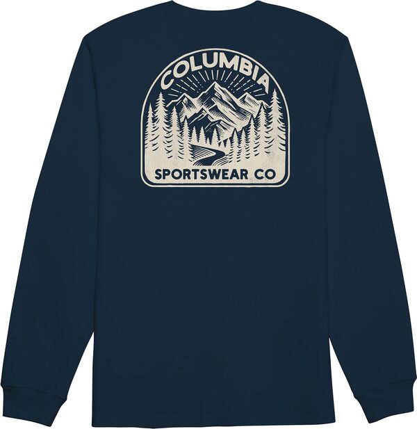 ̵ ӥ  T ȥåץ Columbia Men's Tall Peaks Long Sleeve Graph...