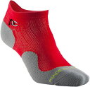 【送料無料】 フォーベアフット メンズ 靴下 アンダーウェア For Bare Feet Trainer Low Compression Socks Red