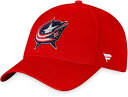 【送料無料】 ファナティクス レディース 帽子 アクセサリー NHL Adult Columbus Blue Jackets Core Unstructured Flex Hat(4)