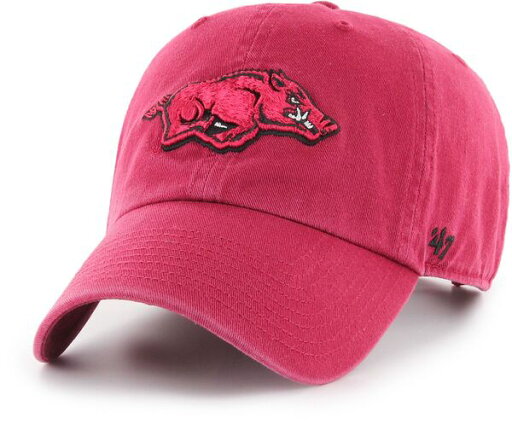 【送料無料】 フォーティーセブン レディース 帽子 アクセサリー ‘47 Men's Arkansas Razorbacks Crimson Clean Up Adjustable Hat 【送料無料】 フォーティーセブン レディース 帽子 アクセサリー ‘47 Men's Arkansas Razorbacks Crimson Clean Up Adjustable Hat