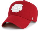 【送料無料】 フォーティーセブン メンズ 帽子 アクセサリー '47 Adult Razor Red UMass Minutemen Clean Up Adjustable Hat
