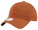 【送料無料】 ニューエラ レディース 帽子 アクセサリー New Era Women's Boston Red Sox Brown 9Twenty Adjust...