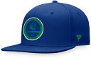 【送料無料】 ファナティクス レディース 帽子 アクセサリー NHL Adult Vancouver Canucks Authentic Pro Training Camp Snapback Hat(4)