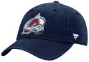 【送料無料】 ファナティクス レディース 帽子 アクセサリー NHL Adult Colorado Avalanche Core Unstructured Na...