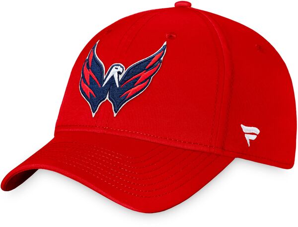 【送料無料】 ファナティクス レディース 帽子 アクセサリー NHL Adult Washington Capitals Core Unstructured Flex Hat