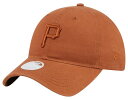 【送料無料】 ニューエラ レディース 帽子 アクセサリー New Era Women's Pittsburgh Pirates Brown 9Twenty Ad...