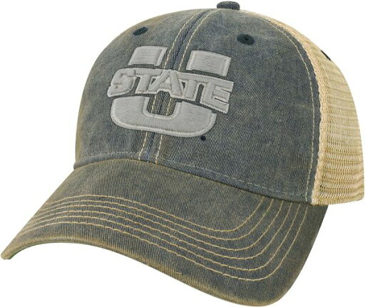 【送料無料】 リーグレガシー メンズ 帽子 アクセサリー League-Legacy Utah State Aggies Blue Old Favorite Adjustable Trucker Hat 【送料無料】 リーグレガシー メンズ 帽子 アクセサリー League-Legacy Utah State Aggies Blue Old Favorite Adjustable Trucker Hat