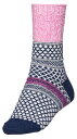 【送料無料】 ノースイースト レディース 靴下 アンダーウェア Northeast Outfitters Women's Cozy Cabin Cable Bl...