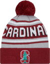 【送料無料】 ニューエラ メンズ 帽子 ニットキャップ アクセサリー New Era Men's Stanford Cardinal Cardinal Pom ...