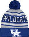 【送料無料】 ニューエラ メンズ 帽子 ニットキャップ アクセサリー New Era Men's Kentucky Wildcats Blue Pom Word...
