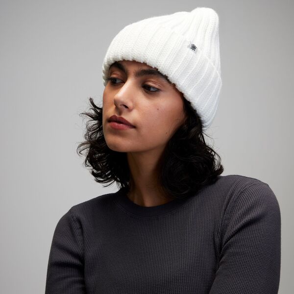 【送料無料】 アルパインデザイン レディース 帽子 ニットキャップ アクセサリー Alpine Design Women's Chunky Rib Knit Beanie Cream