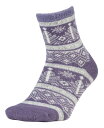 【送料無料】 ノースイースト メンズ 靴下 アンダーウェア Northeast Outfitters Cozy Cabin Adult Nordic Tree Stripe Socks Blue