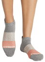 【送料無料】 ボンバス レディース 靴下 アンダーウェア Bombas Women's Tri-Block Marl Ankle Socks Walnut
