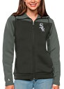 【送料無料】 アンティグア レディース ジャケット・ブルゾン アウター Antigua Women's Chicago White Sox Gray Protect Jacket