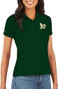 【送料無料】 アンティグア レディース ポロシャツ トップス Antigua Women's Oakland Athletics Green Legacy Pi...