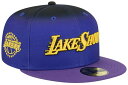 【送料無料】 ニューエラ メンズ 帽子 アクセサリー New Era Adult 2024-25 City Edition Los Angeles Lakers...