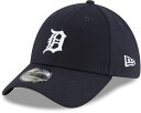 【送料無料】 ニューエラ メンズ 帽子 アクセサリー New Era Men's Detroit Tigers Navy 39Thirty Stretch Fit Hat(4)