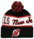 【送料無料】 ミッチェル&ネス レディース 帽子 ニットキャップ アクセサリー Mitchell & Ness Adult New Jersey Devils ...
