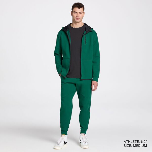 【送料無料】 DSG メンズ パーカー・スウェット アウター DSG Men's Sport Fleece Full Zip Hoodie Field Green