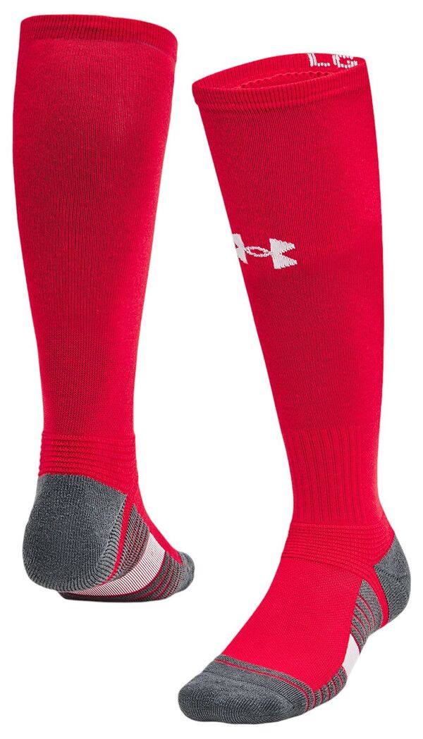 ̵ ޡ    Under Armour Team OTC Sock Red/Grey/Whi...