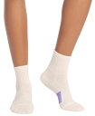 【送料無料】 ボンバス メンズ 靴下 アンダーウェア Bombas Solid Merino Blend Arch Block Quarter Socks Marshmallow Heather/Iris