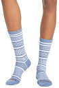 【送料無料】 ボンバス メンズ 靴下 アンダーウェア Bombas Ticking Stripe Fairisle Calf Socks Fjord/Halo Blue