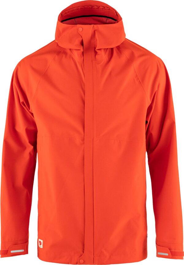 【送料無料】 フェールラーベン メンズ ジャケット・ブルゾン アウター Fjallraven Men's HC Hydratic Trail Jacket Flame Orange