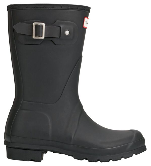 ハンター レディース シューズ ブーツ・レインブーツ HUNTER Women's Original Short Rain Boots Blue ..
