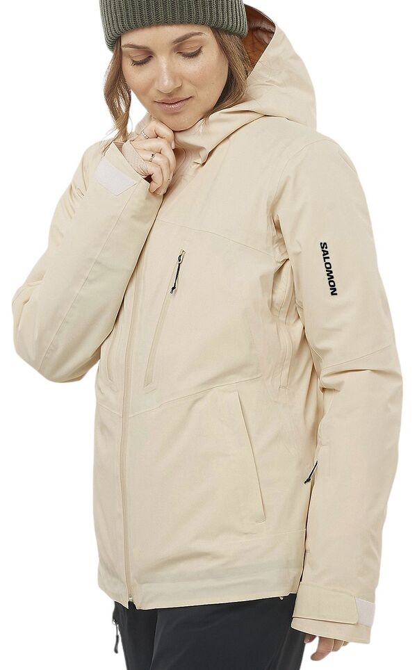 【送料無料】 サロモン レディース ジャケット・ブルゾン アウター Salomon Women's Brilliant Winter Jacket Gardenia/Turtledove(4)