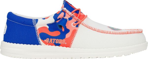【送料無料】 ヘイデュード メンズ スニーカー シューズ Hey Dude Men's Wally Tri Florida Gators Shoes Blue/Orange