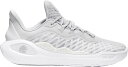 【送料無料】 アンダーアーマー メンズ スニーカー シューズ Under Armour Curry 11 Basketball Shoes White/Gray