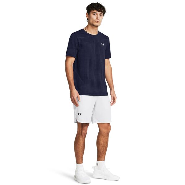 【送料無料】 アンダーアーマー メンズ ハーフパンツ・ショーツ 水着 Under Armour Men's Vanish Woven 8" Shorts Halo Gray/Black