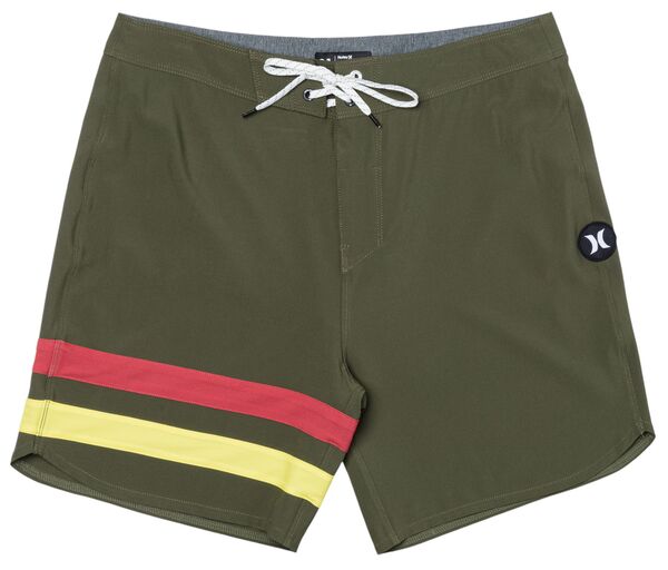 【送料無料】 ハーレー メンズ ハーフパンツ・ショーツ 水着 Hurley Men's Phantom-Eco Block Party 18" Boardshorts Charcoal Fern 3