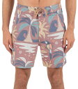 【送料無料】 ハーレー メンズ ハーフパンツ・ショーツ 水着 Hurley Men's Phantom Naturals Tailgate 18" Boardshorts Phantom Rose 2