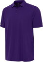 【送料無料】 アンティグア メンズ ポロシャツ トップス Antigua Men's Era Solid Golf Polo Dark Purple(4)