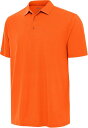 【送料無料】 アンティグア メンズ ポロシャツ トップス Antigua Men's Era Solid Golf Polo Mango(4)