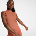 【送料無料】 キャリー レディース シャツ トップス CALIA Women's Open Mesh Mock Neck Tank Copper(4)