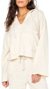 【送料無料】 ロキシー レディース パーカー・スウェット アウター Roxy Women's Rich Coast Solid Hoodie Parchment