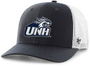 【送料無料】 フォーティーセブン メンズ 帽子 アクセサリー '47 Adult New Hampshire Wildcats Navy Logo Trucke...