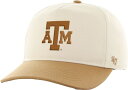 【送料無料】 フォーティーセブン レディース 帽子 アクセサリー 47 Men's Texas A&M Aggies Natural Two Tone Hitch Adjustable Hat(4)