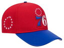 【送料無料】 プロスタンダード レディース 帽子 アクセサリー Pro Standard Adult Philadelphia 76ers Blue Pebble Pinch Snapback Adjustable Hat(4)