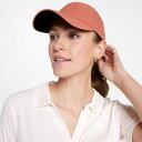 【送料無料】 キャリー レディース 帽子 アクセサリー CALIA Women's Golf Perforated Ponytail Hat Warm Terracotta(4)